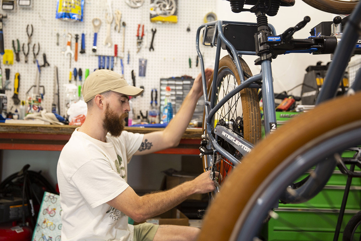 Bike repairs